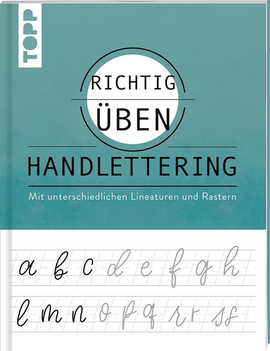 Produktbild richtig üben Handlettering (Deutsch, Katharina Hailom, 2021)