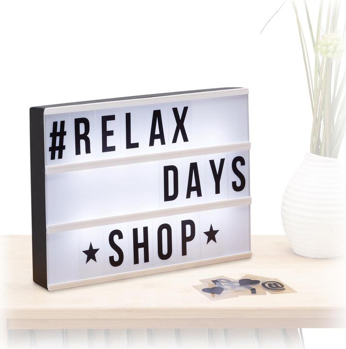 Image du produit Relaxdays boîte à lumière