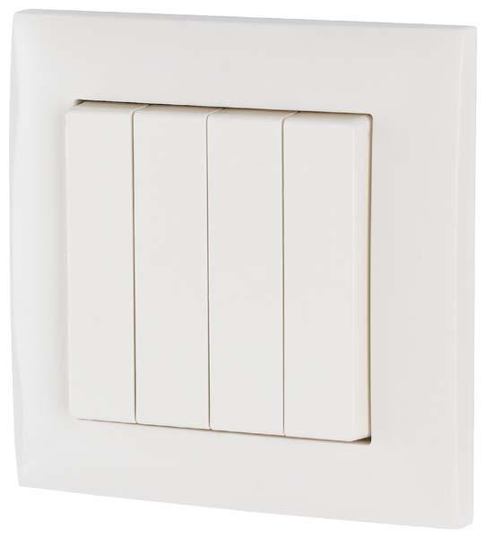 Actual product image Eaton Push-button 4-fold, without LED
