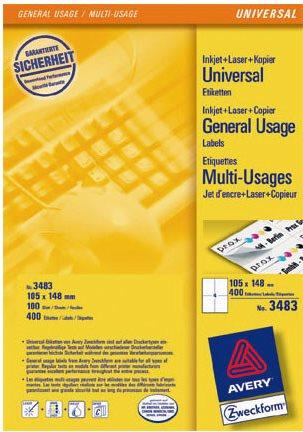 Produktbild Avery Universal-Etiketten 3483