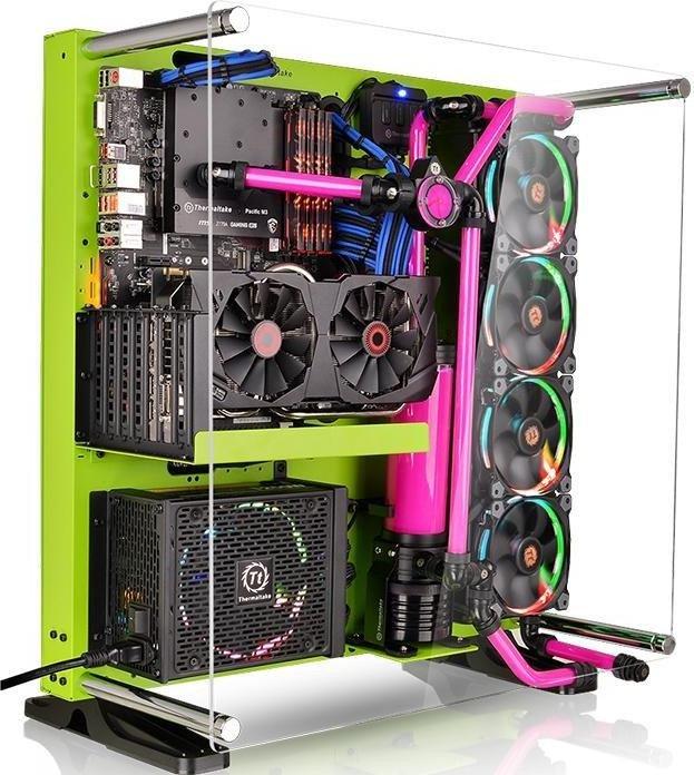 Produktbild Thermaltake Core P5 Green Edition (ATX, mATX, Mini-ITX)