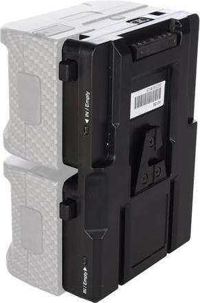 Actual product image Rolux Duo Mini V-Mount Battery Holder RL-AC16S (1 pcs., Battery + charger)