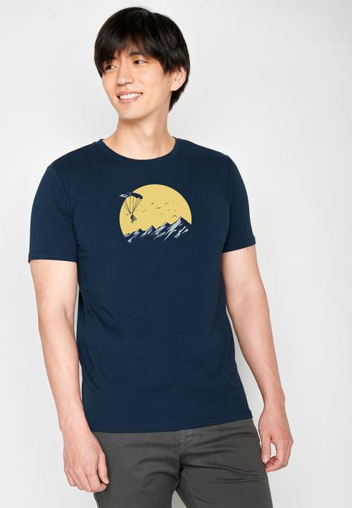 Actual product image Greenbomb Nature Sky Bike Guide T-Shirt (XXL)