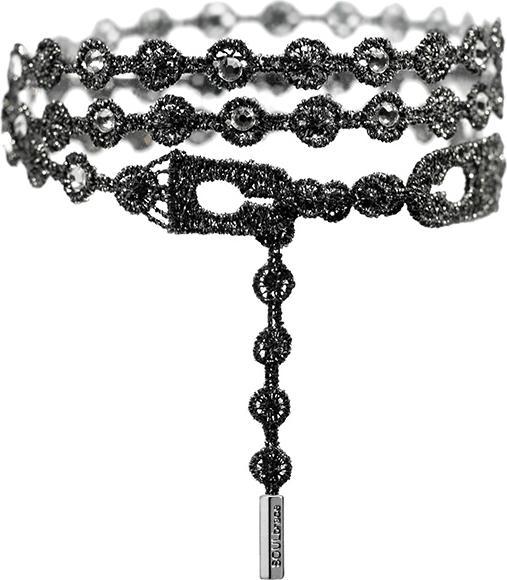 Soulbrace Armband Crystal (60 cm, Alcantara)