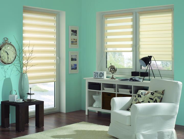 Produktbild Gardinia Easyfix Doppelrollo (90 x 220 cm)