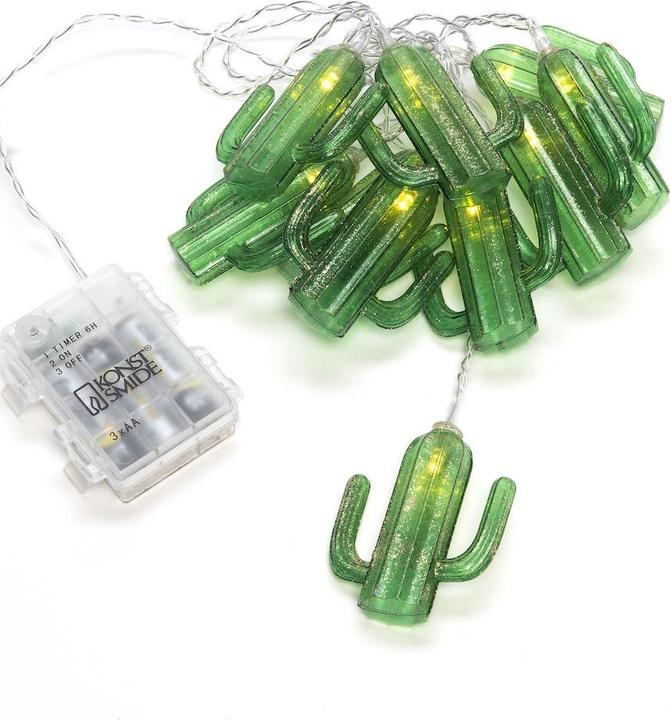 Image du produit Konstsmide Guirlande lumineuse LED Motif Cactus (2.10 m)
