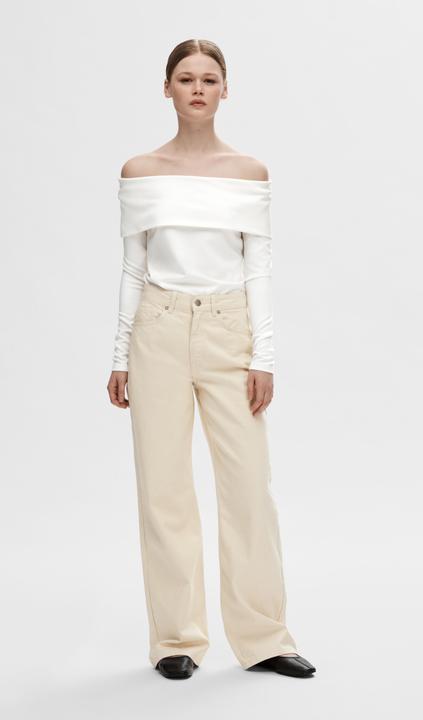 Produktbild Selected Femme Langärmeliges Off Shoulder Top (L)