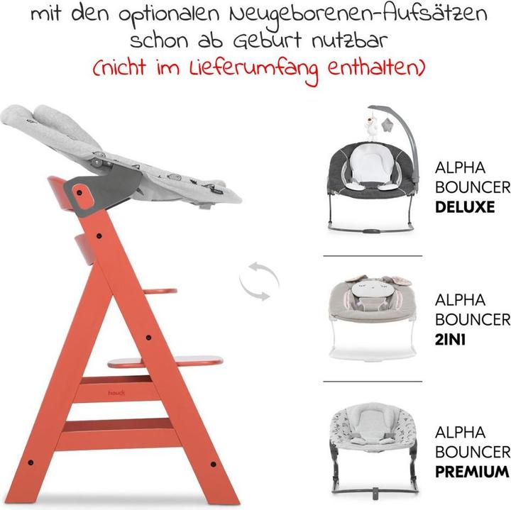 Actual product image Hauck Alpha+ Cork (Highchair)