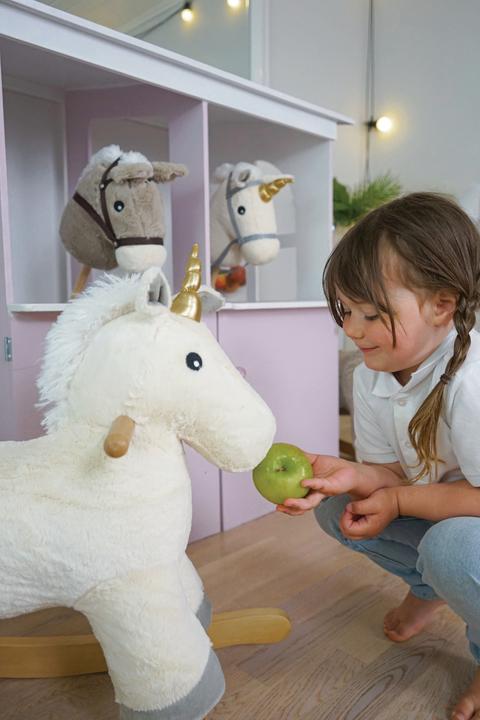 Produktbild Jabadabado Schaukeleinhorn Plüsch