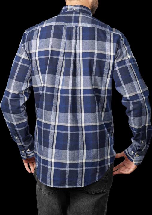 Produktbild GANT Check Shirt Long Sleeve Marine (L)