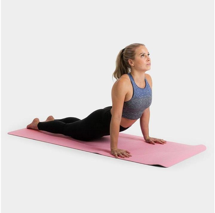 Produktbild Sko Yoga mat GYMSTICK Vivid line 61330PI 170x60x0.4 cm Pink / Gray (4 mm)