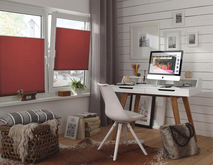 Produktbild Gardinia Easyfix Plissee mit 2 Bedienschienen (60 x 130 cm)