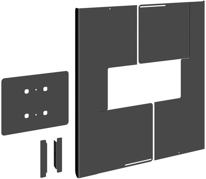 Produktbild Vogels PFA 9120 - Montagekomponente (hintere Abdeckung) für flat panel - Stahl - Schwar