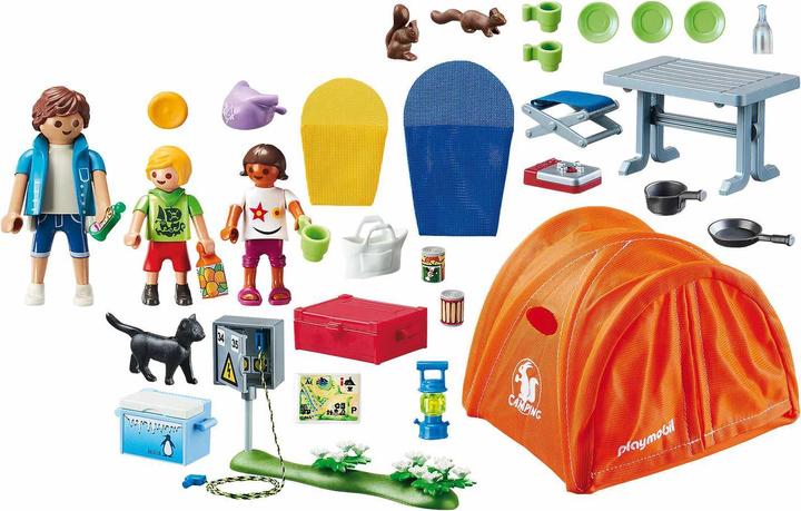 Immagine prodotto Playmobil Campeggio per famiglie (70089, Divertimento in famiglia Playmobil)