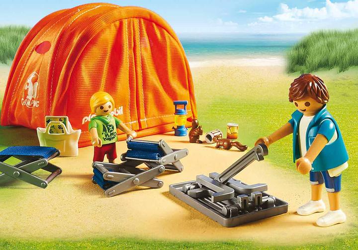 Immagine prodotto Playmobil Campeggio per famiglie (70089, Divertimento in famiglia Playmobil)
