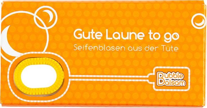 Produktbild Geschenkidee Gute Laune to go - Seifenblasen aus der Tüte