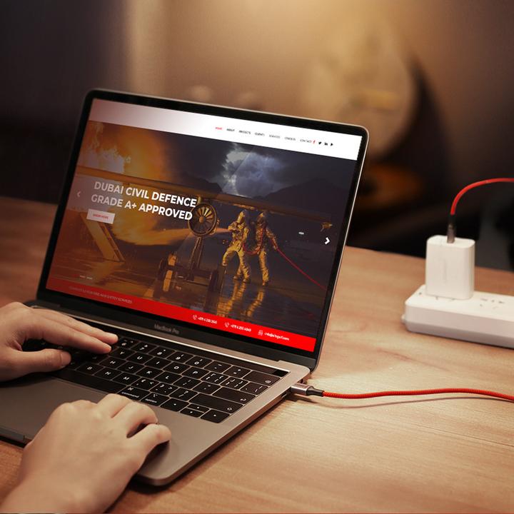 Produktbild Ugreen USB-C to USB-C cable 2.0 1m (red) (1 m, USB 2.0)