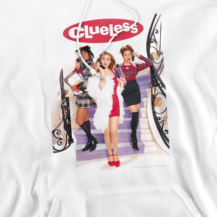 Immagine prodotto Clueless Felpa con Cappuccio Poster Uomo (XXL)