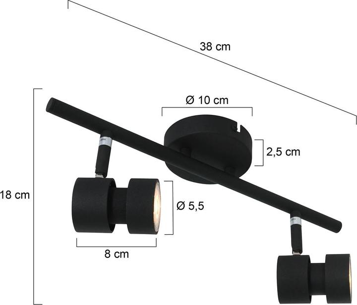 Produktbild Steinhauer Natasja LED (960 lm, GU10)