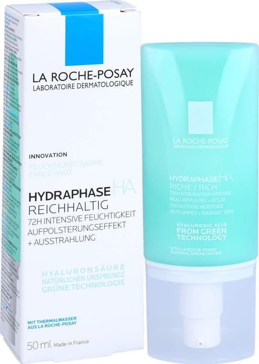 Productafbeelding La Roche Posay Hydraphase Ha Rijk (50 ml, 24h crème)