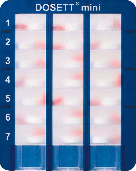 Actual product image Dosett Mini dosing box