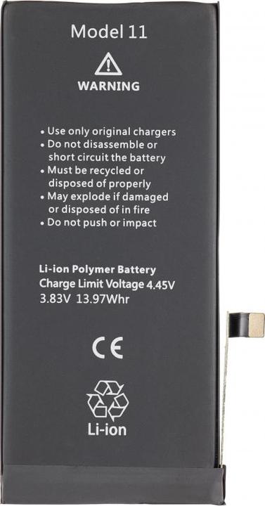 Image du produit Aftermarket Akku für iPhone 11, 3650mAh High Capacity