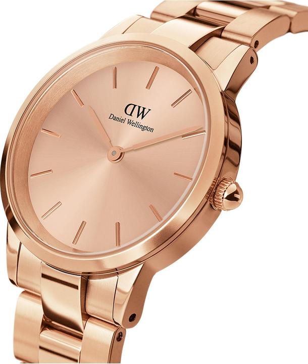 Actual product image Daniel Wellington Iconic Link Unitone Rose Gold (Analogue wristwatch, 28 mm)