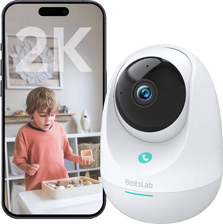 Produktbild Botslab 360° Indoor WiFi Camera 2E Pro C213 3MP (2304 x 1296 Pixels)