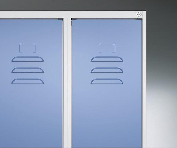 Image du produit C+P Vestiaire pour produits de nettoyage Classic PLUS (80 cm, 195 cm)