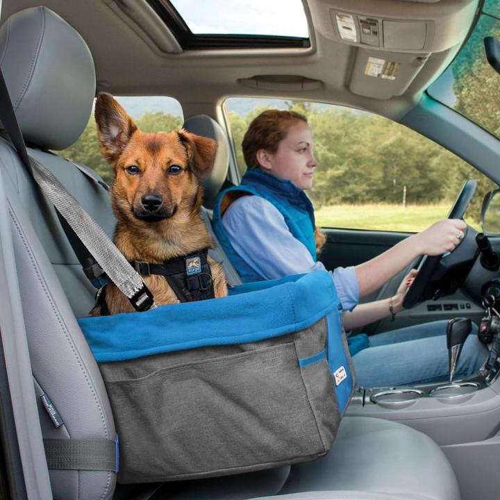 Actual product image Kurgo Skybox dog car seat Charcoal (Dog, Washable)