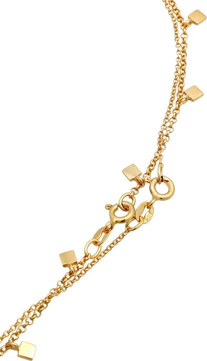 Immagine prodotto Elli 2er Set Choker Layer-Look Plättchen (Argento, 40 cm)