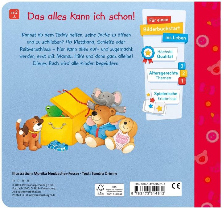 Produktbild Ravensburger Mach auf und wieder zu. (Deutsch)