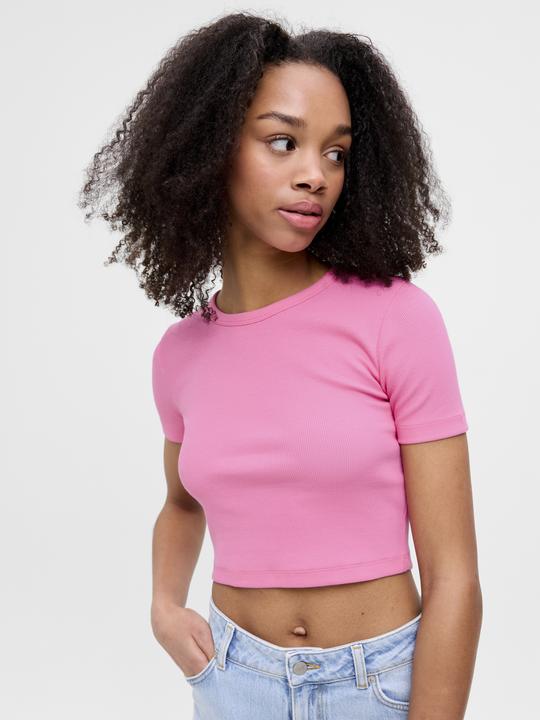 Produktbild JJXX Jxflorie Str Ss Rib Tee Jrs Noos (XS)