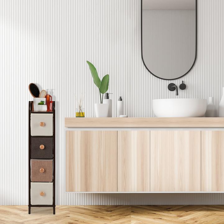 Actual product image Relaxdays Schubladenschrank (80 x 31.5 x 79 cm)