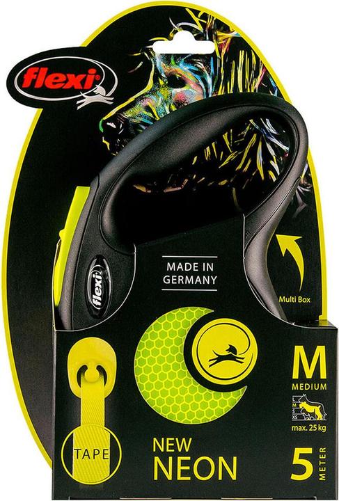 Actual product image Flexi New Neon (M, Dog, Walks)