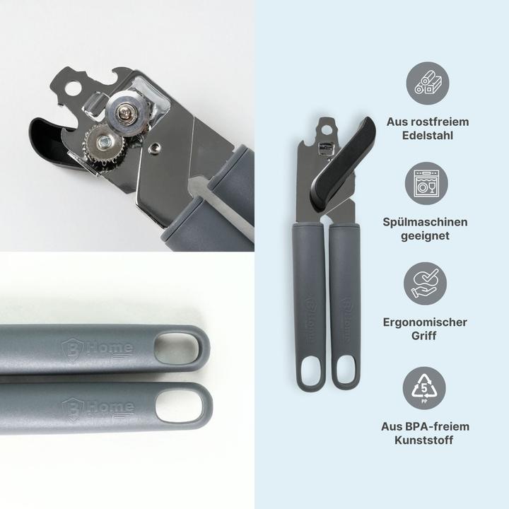 Produktbild B-Home Dosenöffner Büchsenöffner Konservenöffner Handdosenöffner