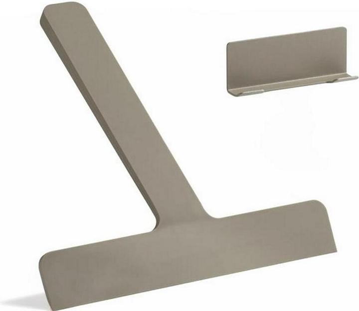 Zone Denmark Duschabzieher Ume Taupe, Wischbreite: 24 cm, Faltbar: Nein