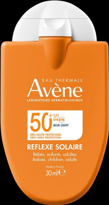 Actual product image Avène SUN Réflexe solaire SPF 50+ crème (Suntan cream, SPF 50+, 30 ml, 45 g)