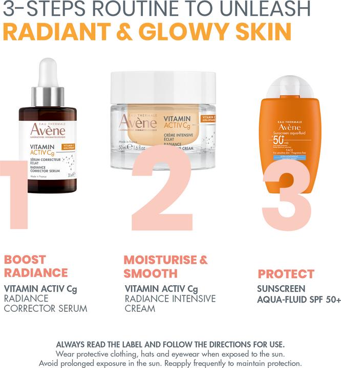 Actual product image Avène Intensive cream for more radiance Vitamin Activ (50 ml, 24h cream)