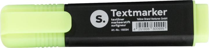 Produktbild Schäfer Shop Textmarker, mit Keilspitze, lichtbeständig, schnell trocknend, diverse Schreibfarben, wahlweise 1... (Gelb, 1 x)
