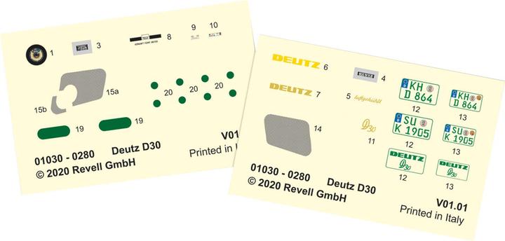 Produktbild Revell Traktor Deutz D30
