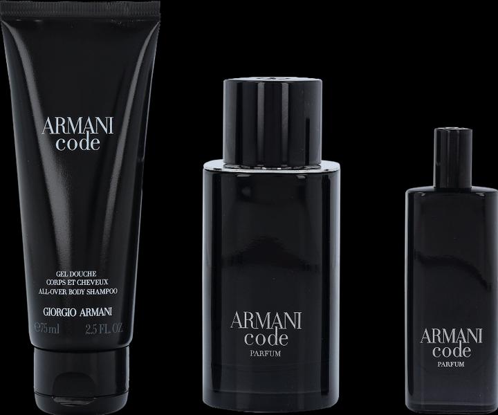 Produktbild Giorgio Armani Set Code Homme Le Parfum 75ml+15ml+Shower Gel 75ml (Eau de Parfum, 165 ml)