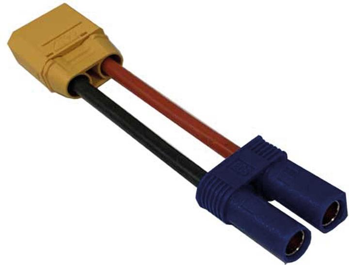 Produktbild Muldental adapterkabel ec-5 buchse auf xt-90 stecker 4mm²/7cm