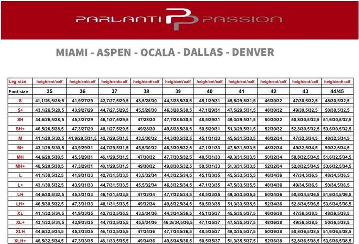 Nutritional values and ingredients Parlanti Passion Reitstiefel Miami Zip (38)