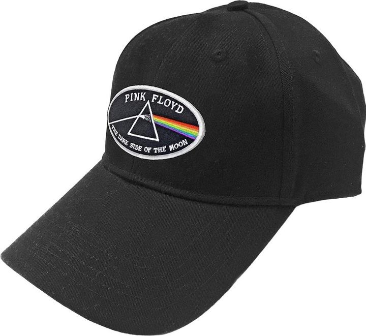 Actual product image Pink Floyd Unisex Adult The Dark Side Of The Moon Bordered Baseball Cap (One size)