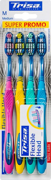 Trisa Flexible Head (Mittel, 4 x)