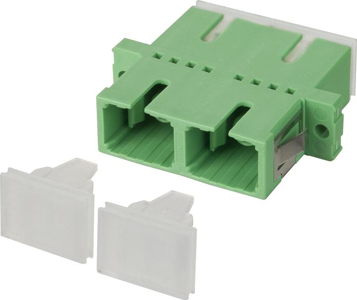 Produktbild Metz Connect OpDAT SC-D APC Kupplung OS2 (grün) 150900F2-I (Netzwerk Kupplung)