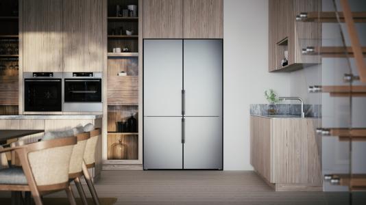 Produktbild Asko Kühl-Gefrierkombination freistehend PREMIUM RFN232041S Edelstahlfront und silber (361 l)