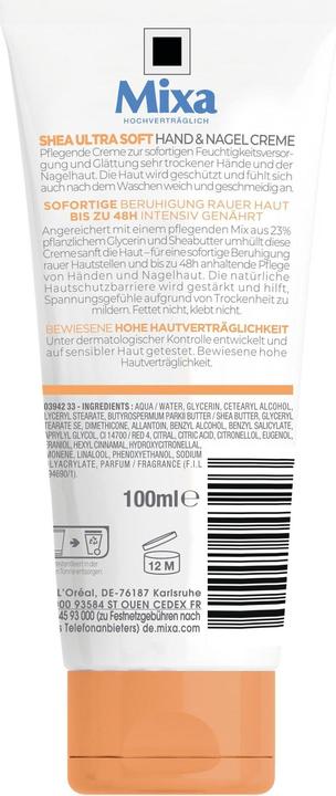 Image du produit Mixa Hand Shea Nourish (100 ml)