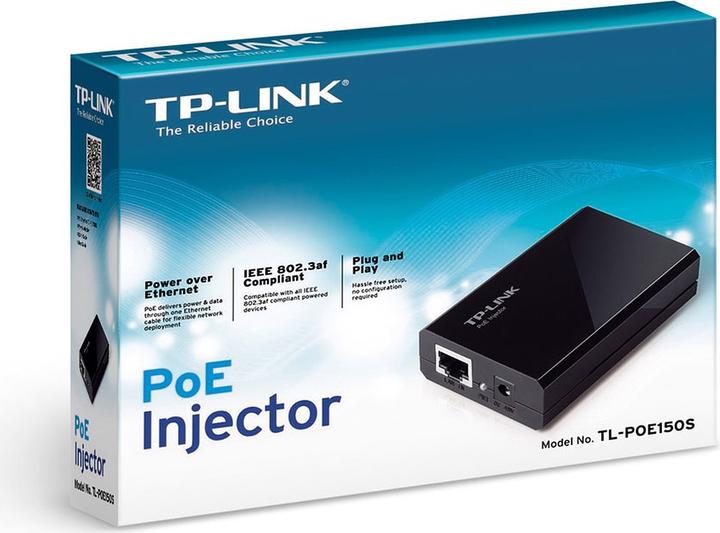 Produktbild TP-Link Tl-Poe150s (802.3af (PoE), 15.40 W)